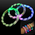 Blank Spiral Rainbow Bangle Flashing Bracelets